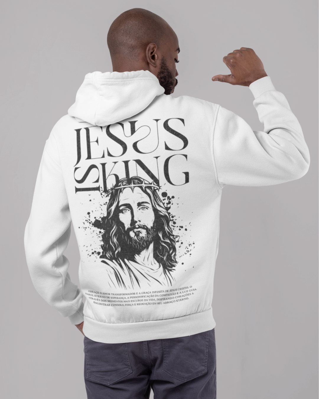 Moletom Jesus Is King — USEAMÉM