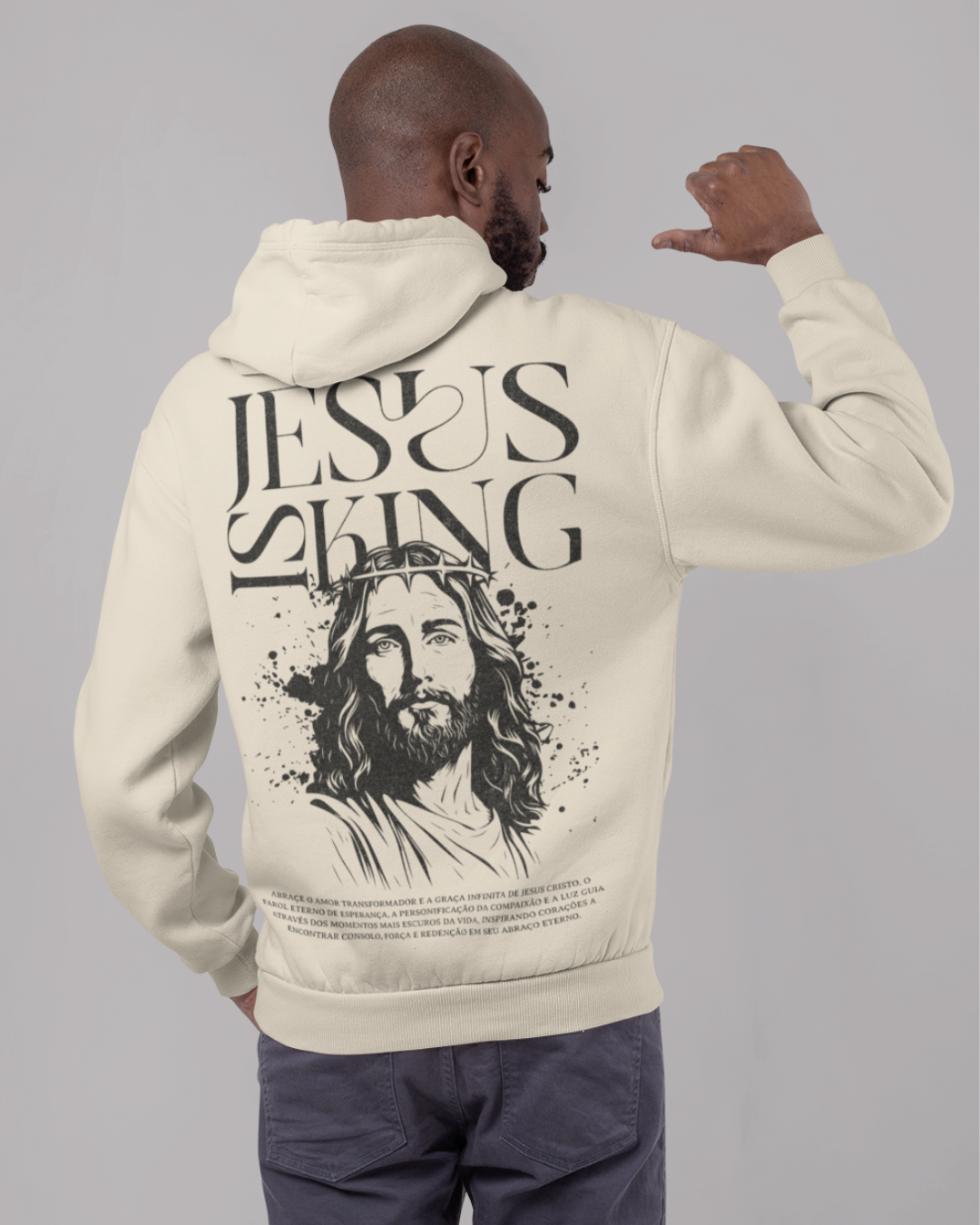 Moletom Jesus Is King — USEAMÉM
