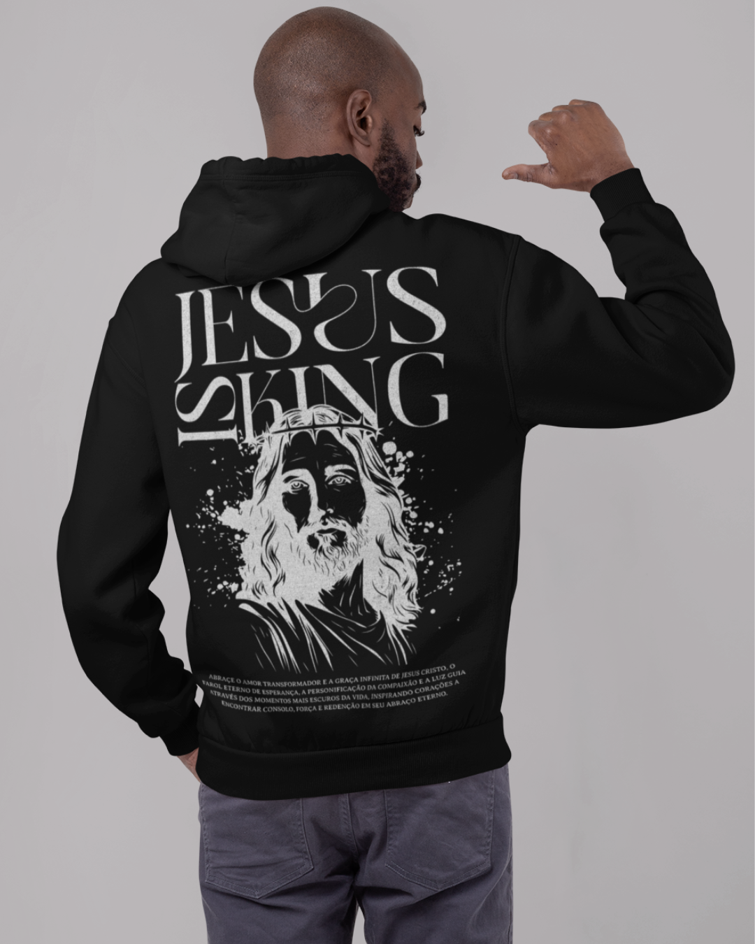Moletom Jesus Is King — USEAMÉM